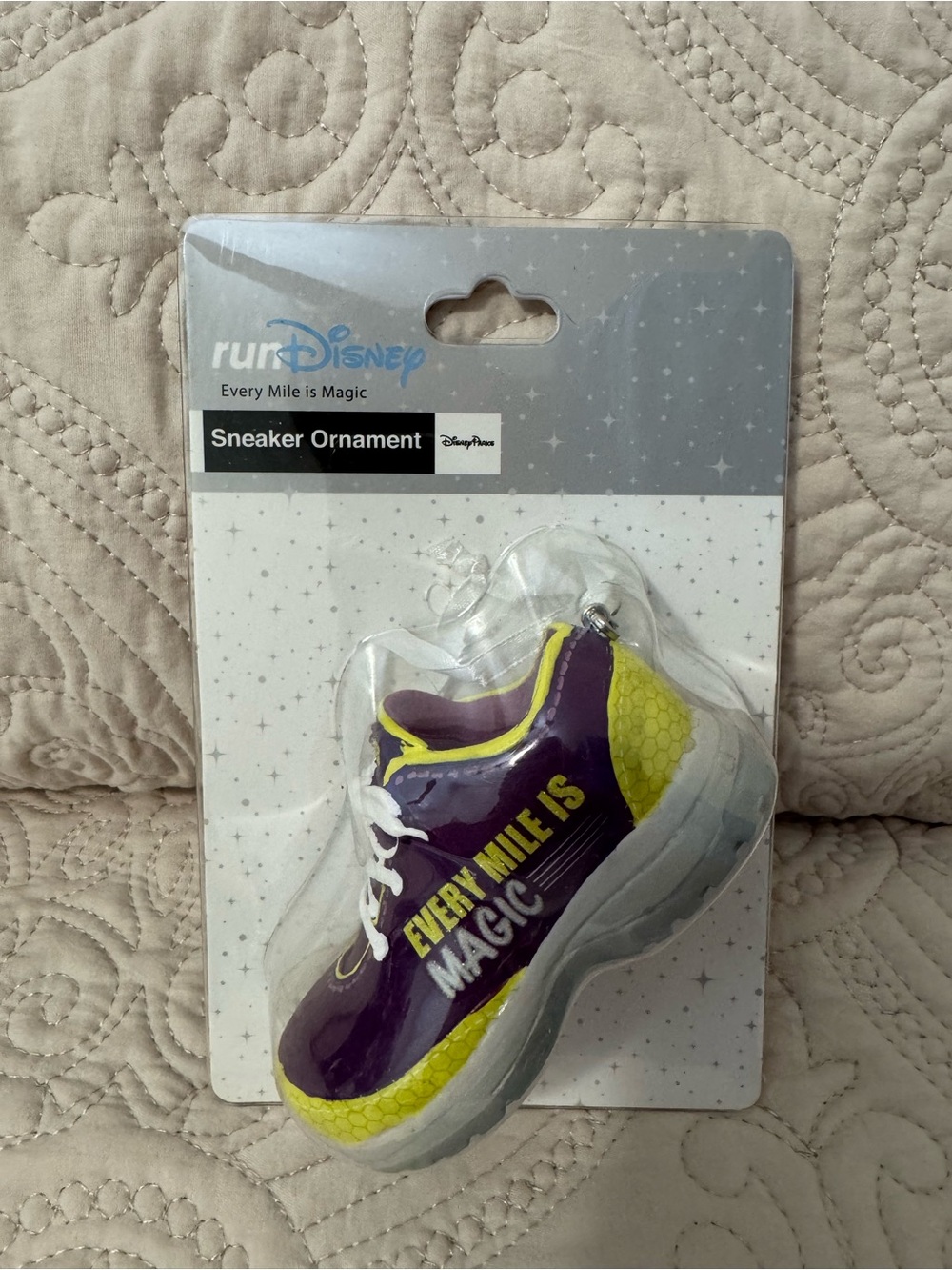 RunDisney 'Every Mile Is Magic' Sneaker 2018 Annual Shoe Ornament